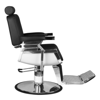 HAIR SYSTEM FOTEL BARBERSKI ROYAL X CZARNY